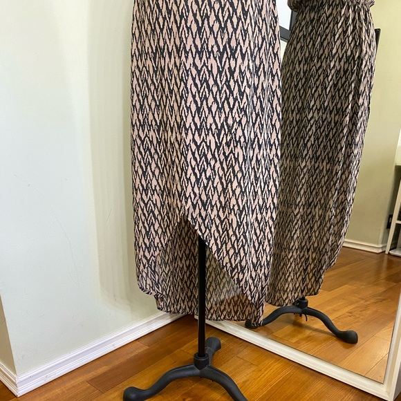 Sanctuary high-low faux wrap dress - Picture 5 of 6